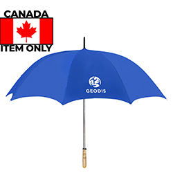 CANADA - 60" ARC GOLF UMBRELLA WITH RPET CANOPY