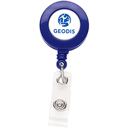 Round Good Retractable Badge