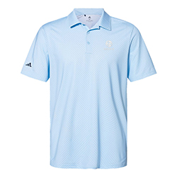 Adidas Mens  Ultimate Diamond Dot Polo