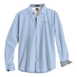 Influencer Men's Solid Button Down